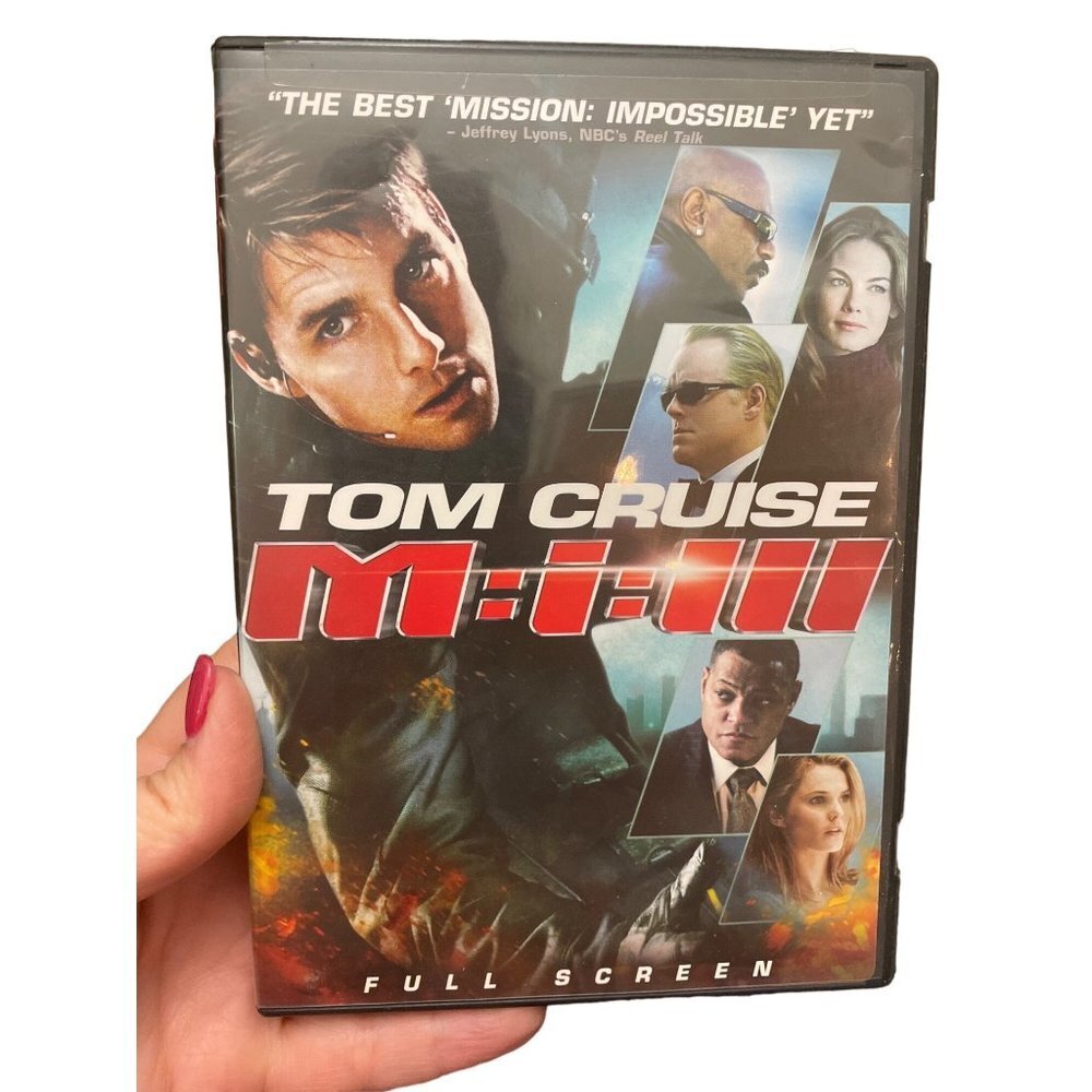 Mission Impossible III DVD Movie Tom Cruise